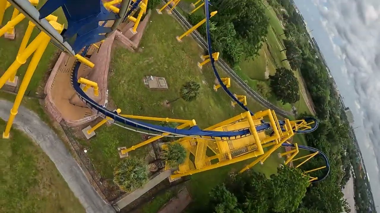 Montu Front Row POV Busch Gardens Tampa
