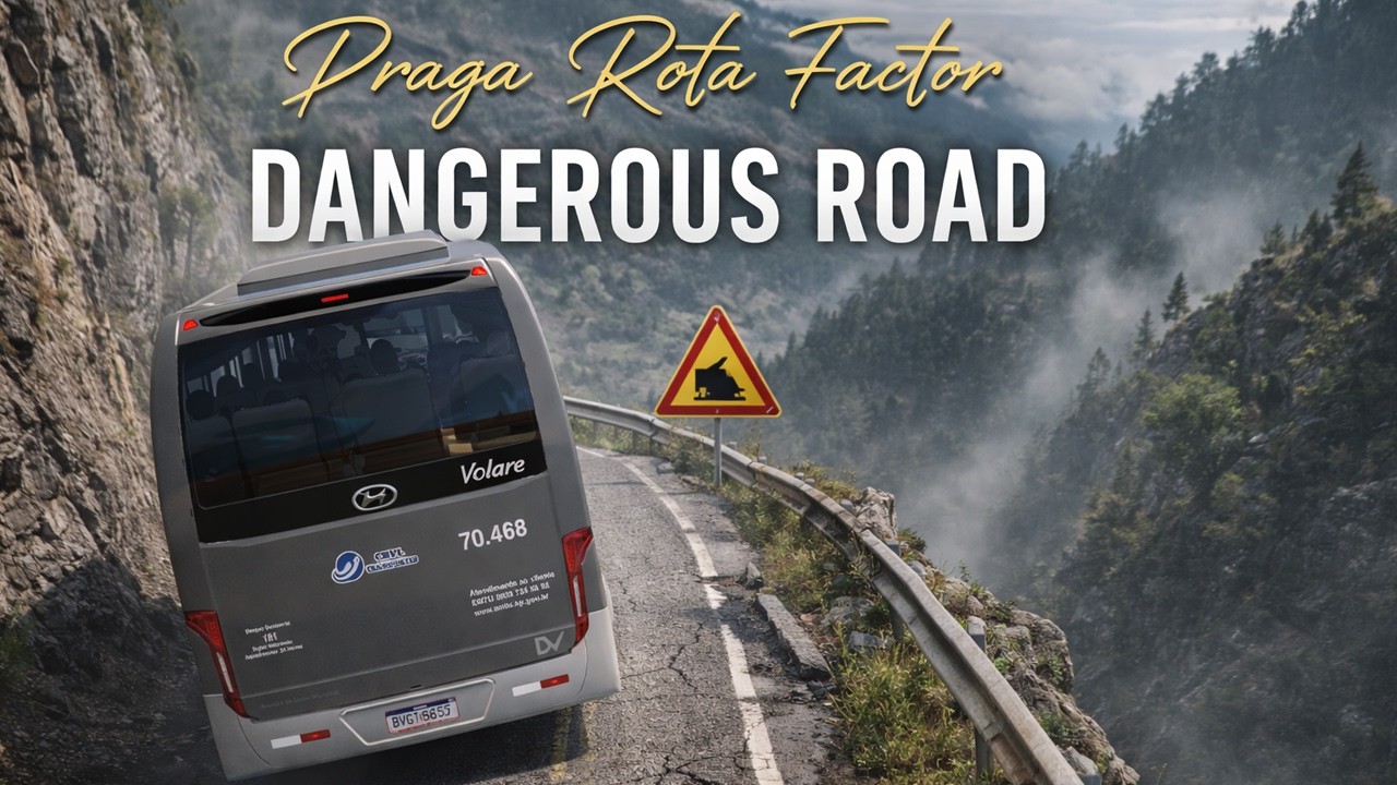 Praga | Rota Factor | Dangerous Road | ETS2 v1.57.2.4s | Euro Truck Simulator 2 (No Commentary)