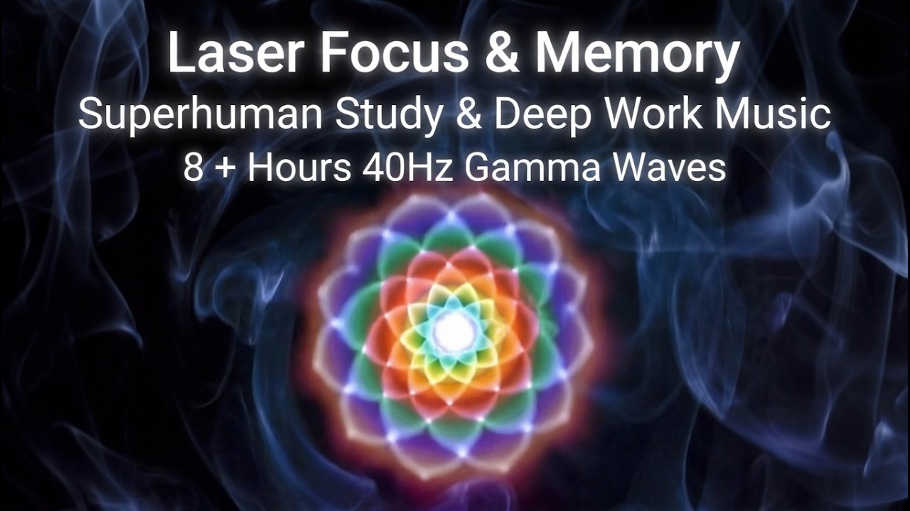 Can't Concentrate? This Changes Everything | 40Hz Study Music