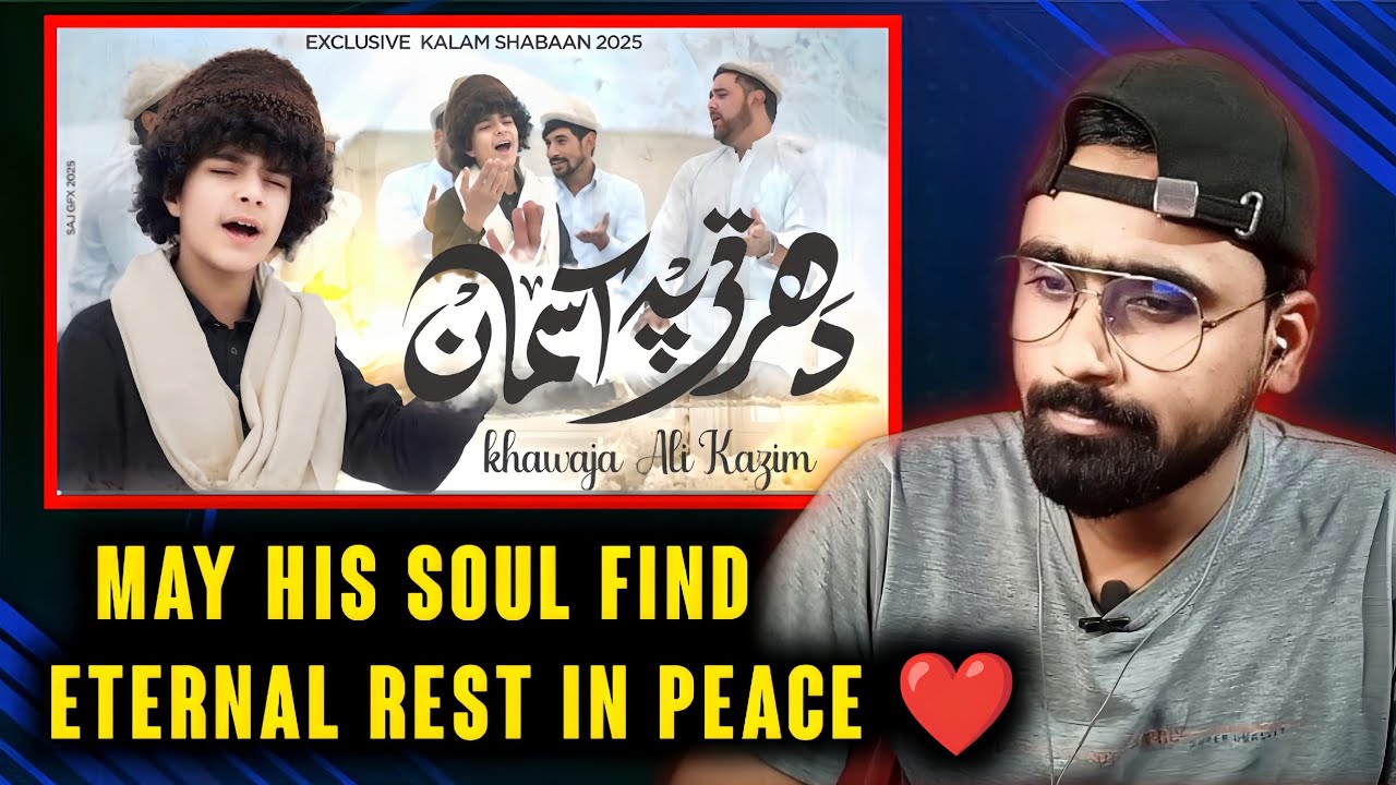Indian Reacts To Khawaja Ali Kazim | Dharti Pe Aasman | Shaban Manqabat | Hindu Boy Reactions