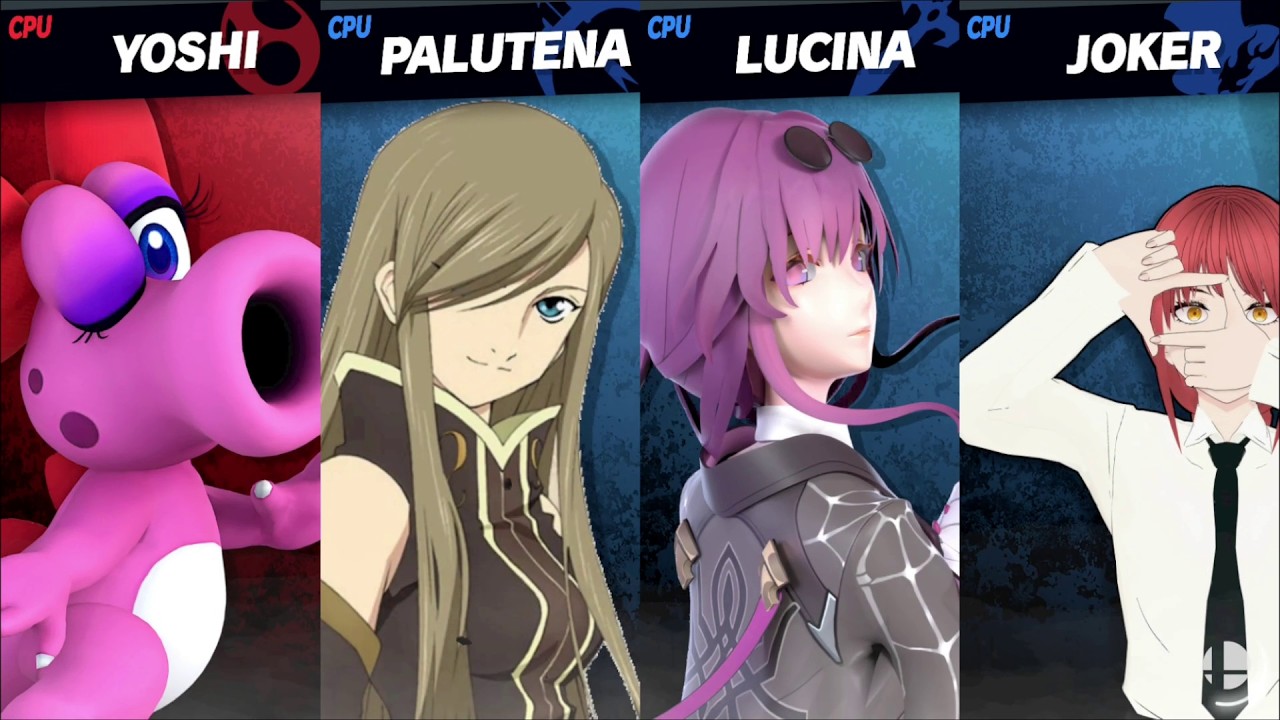 Birdo vs Tear & Kafka & Makima [MAKI SSBU Member Request]