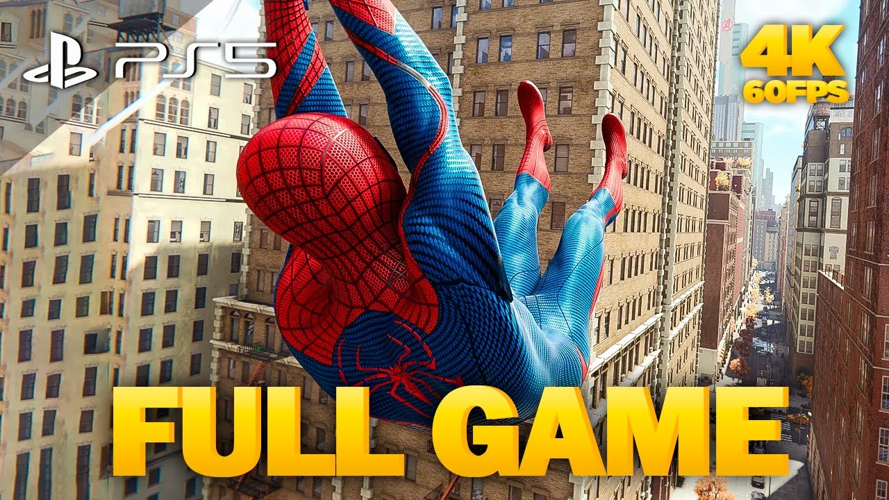 The Amazing Spider-Man Games - Full Game Walkthrough Gameplay (4K 60FPS) No Commentary