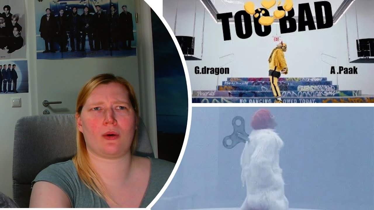 G-DRAGON - TOO BAD (feat. Anderson .Paak) & Drama (Official Video) |reaction