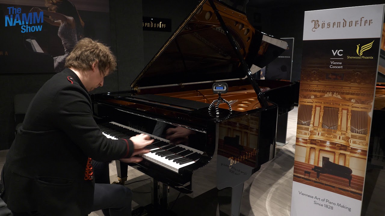 B&ouml;sendorfer 280 Vienna Concert Grand at NAMM - Demonstrated by Sherwood Phoenix (PART 1)