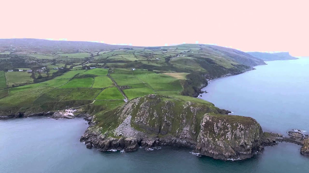 Torr Head. North Antrim Coast from the air.