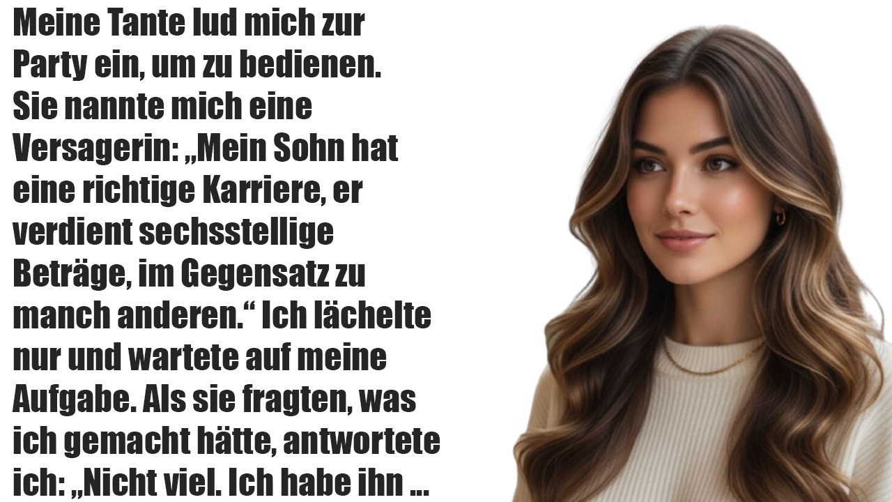 Meine Tante nannte mich einen Versager – dann sagte ich: „Ich habe ihn gerade gefeuert.“