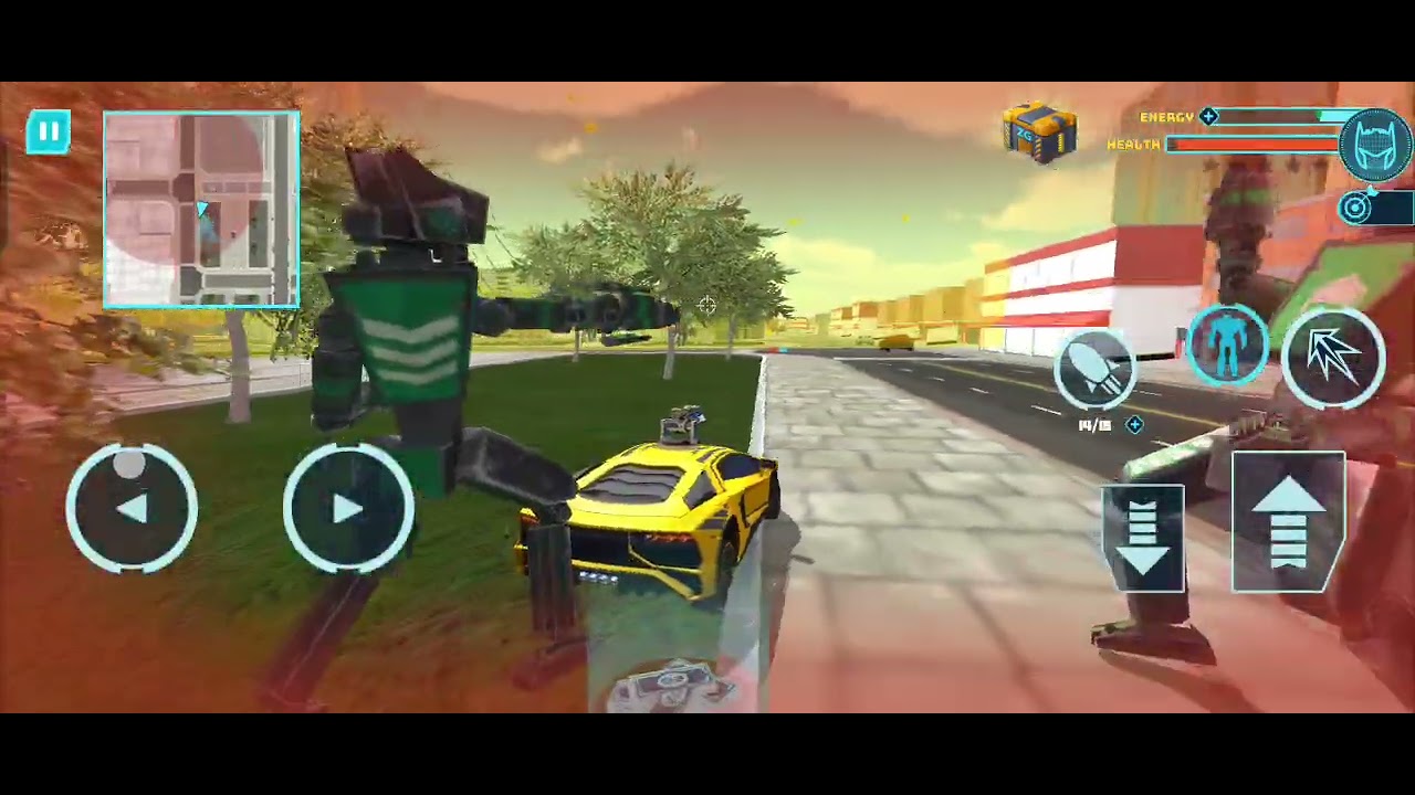 Flyng Police Robot Game Обзор игры 😁😁😁😁😁😁😁😁😁😁😀😀😀😀!!!! 