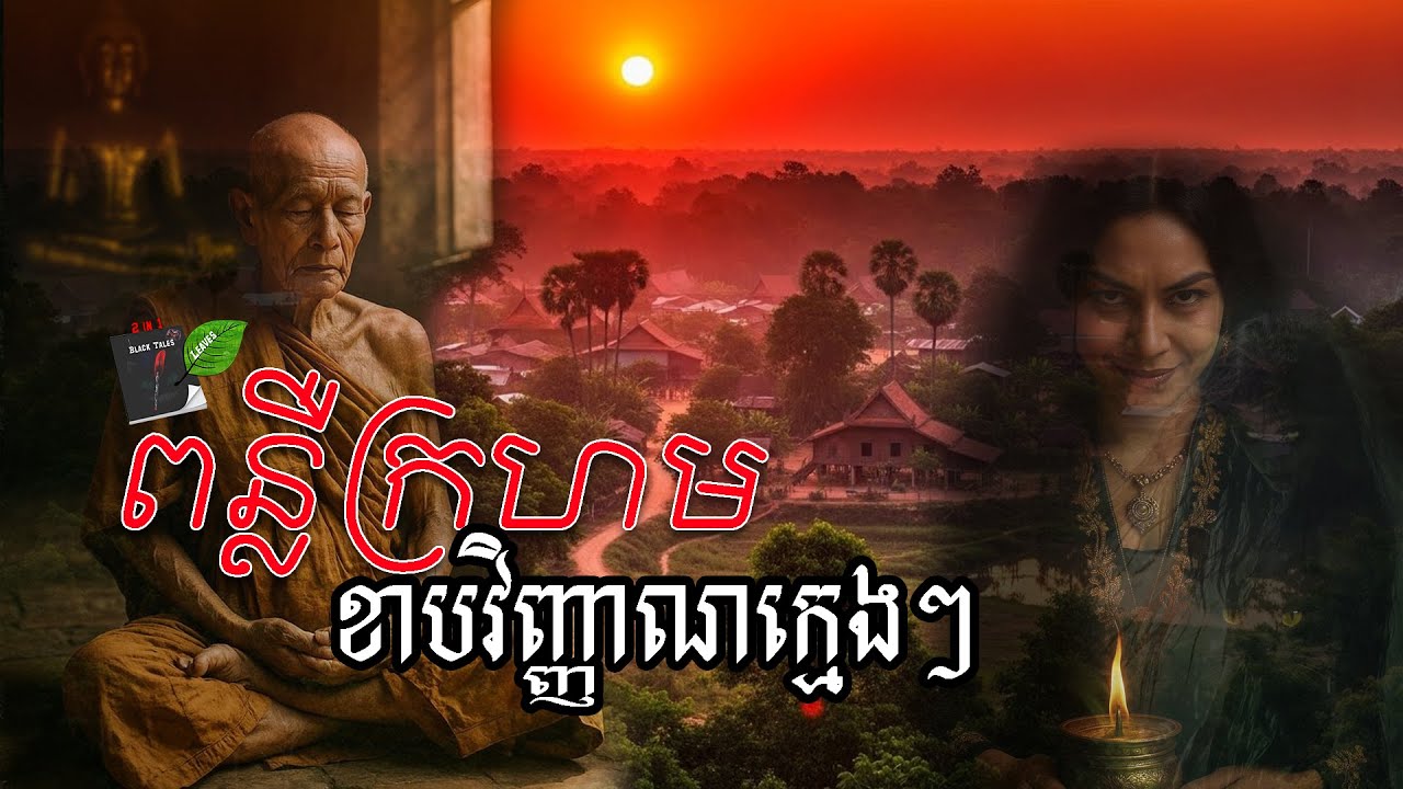 ពន្លឺក្រហមខាបវិញ្ញាណក្មេងៗ l Leaves and Book Tales