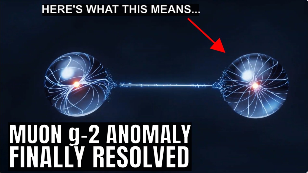Muon g-2 Anomaly That Broke Physics Finally Clarified in a New Study