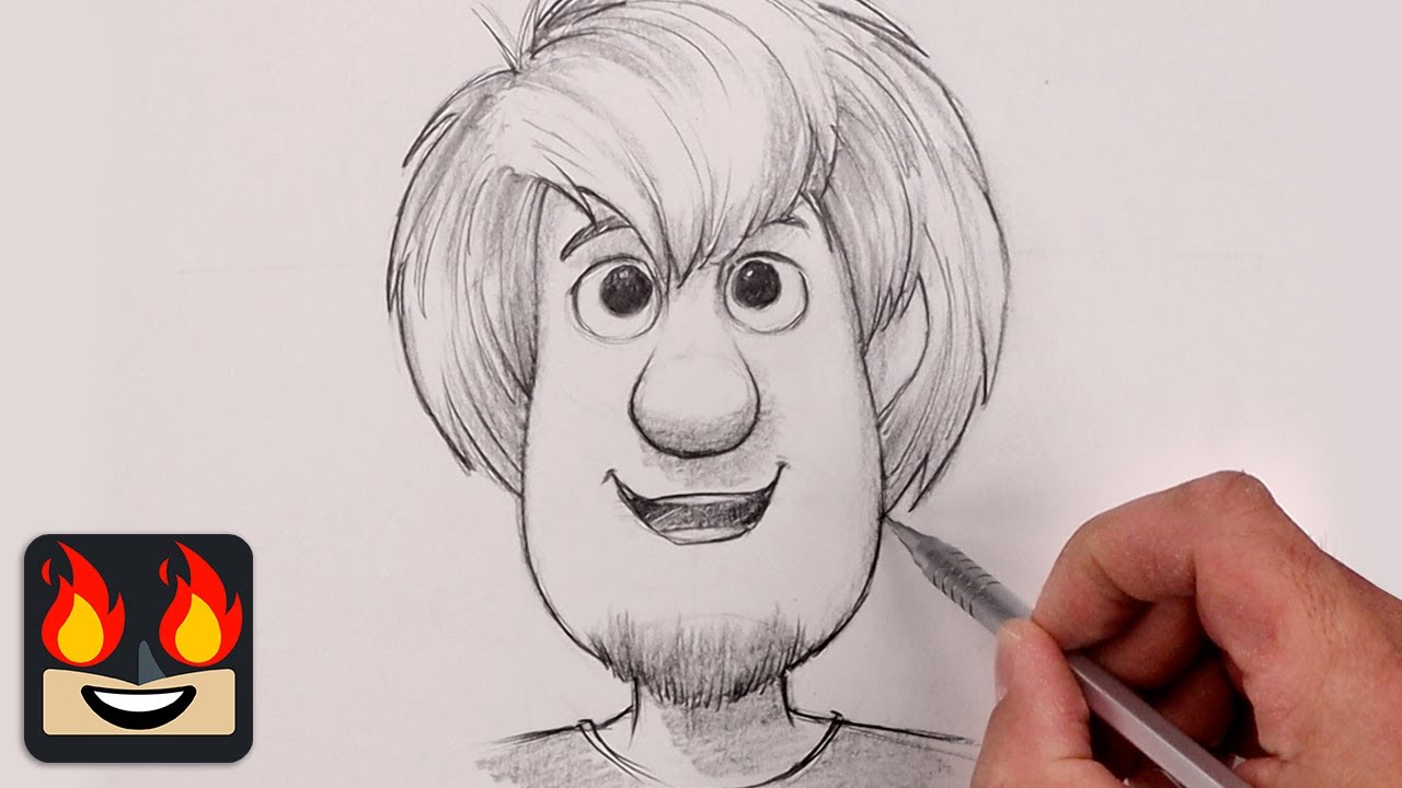How To Draw Shaggy | Scooby Doo