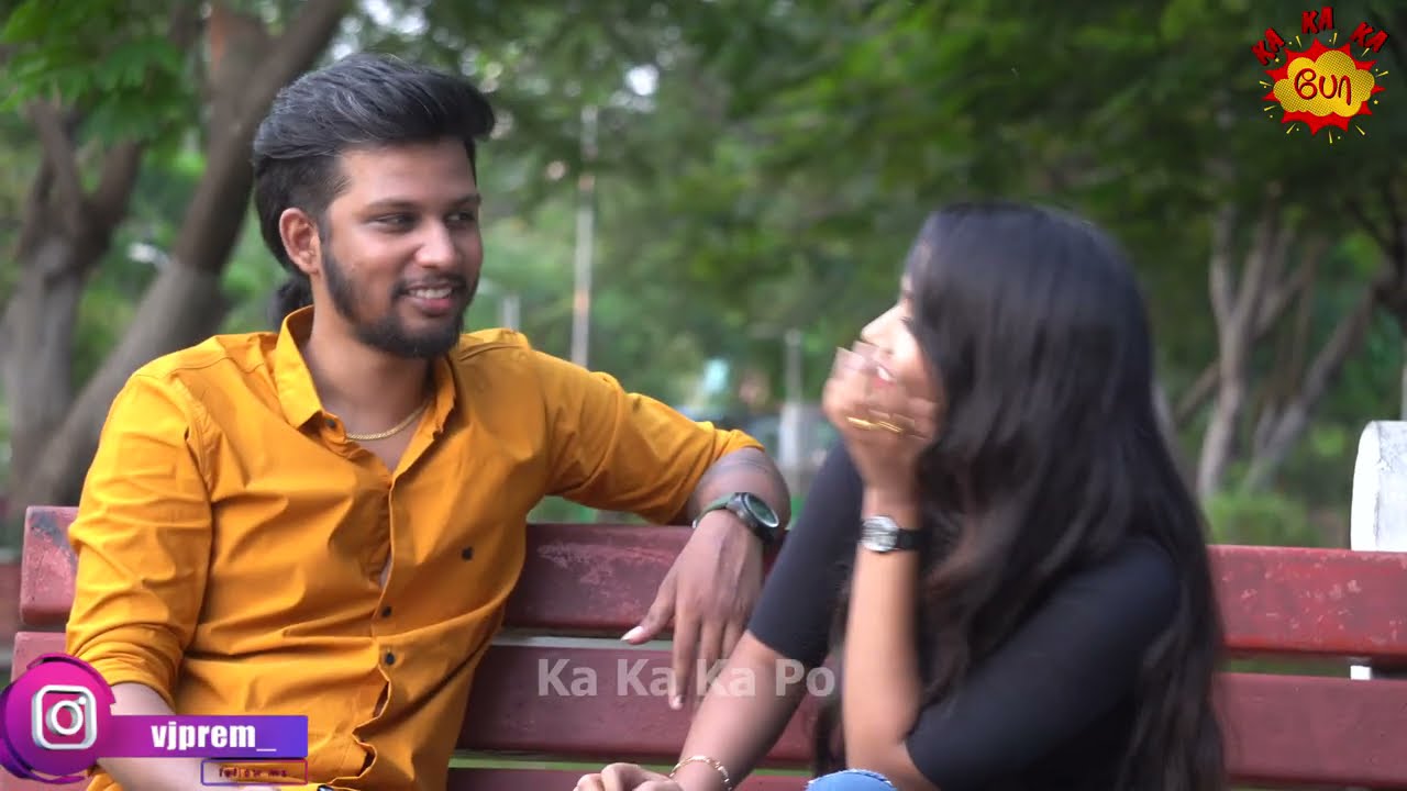 Flirting Prank a Modern Girl in Park | VJ Prem |  Ka Ka Ka Po
