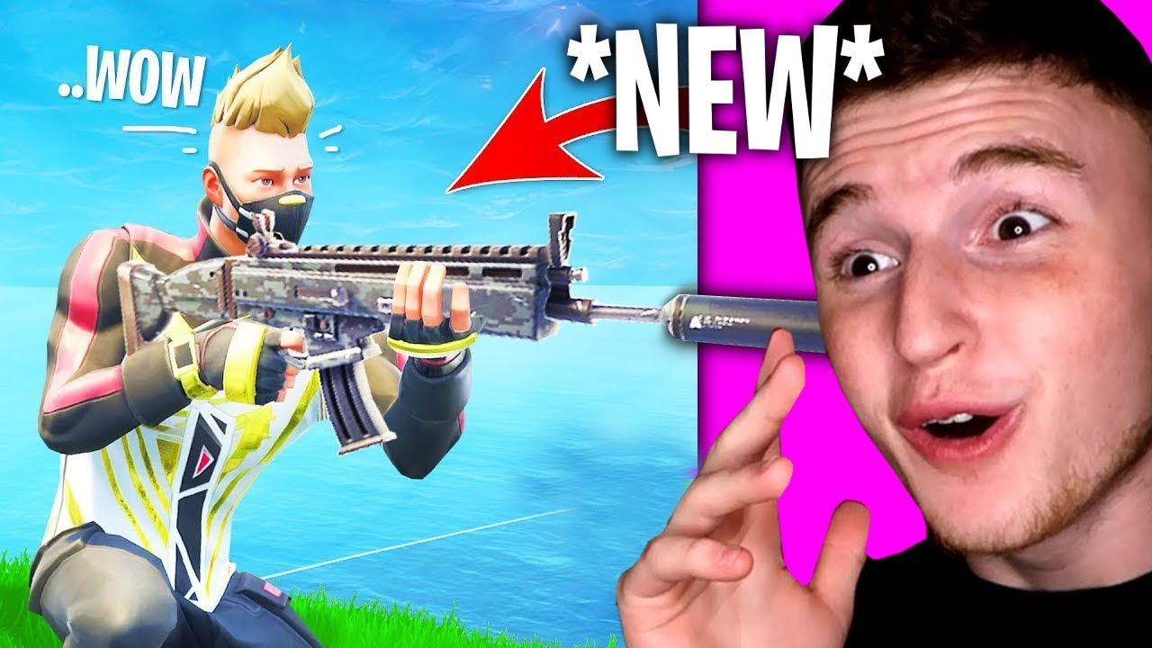 The *NEW* Suppressed AR IS AMAZING In Fortnite