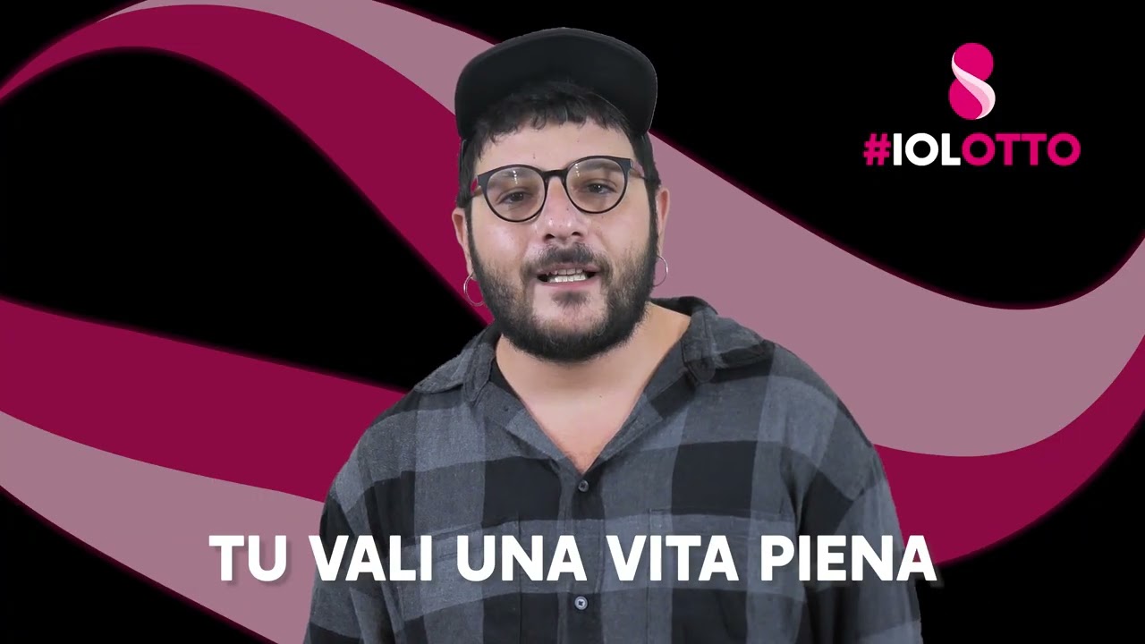 Enzo Luk Colursi per #IoLotto contro la violenza sulle donne