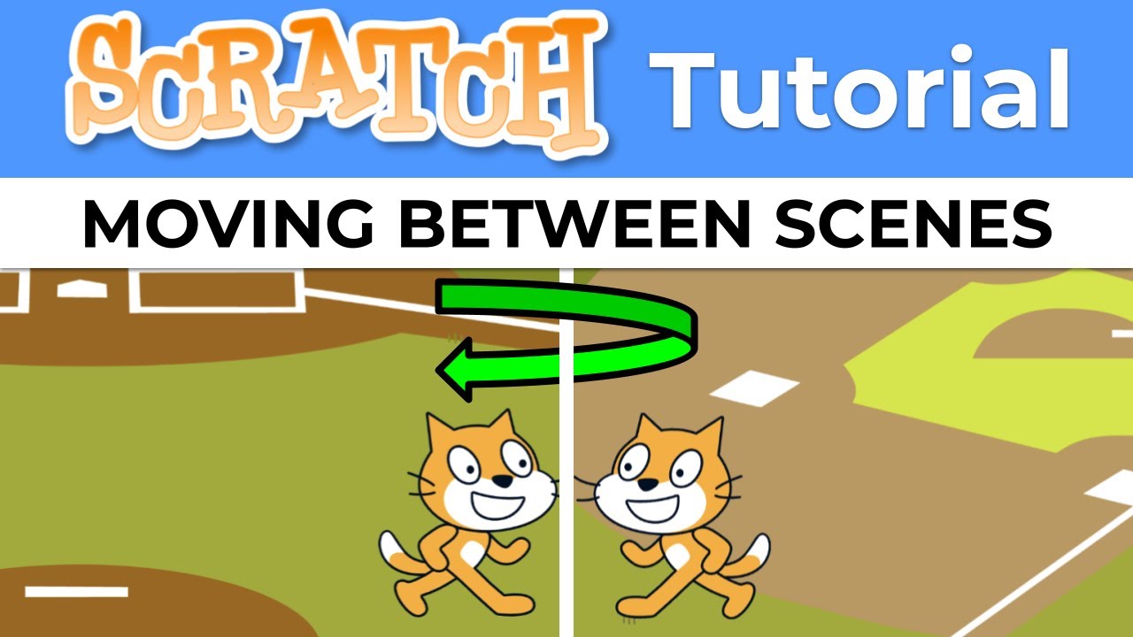 Scratch - Moving A Sprite Between Scenes