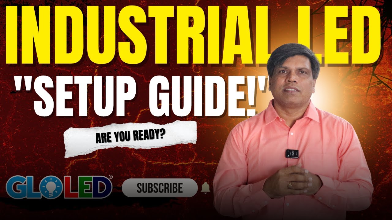 Best Warehouse & Industrial LED Lighting Guide by GLOLED 🔧💡 | Area-Wise Lux Level Explained!