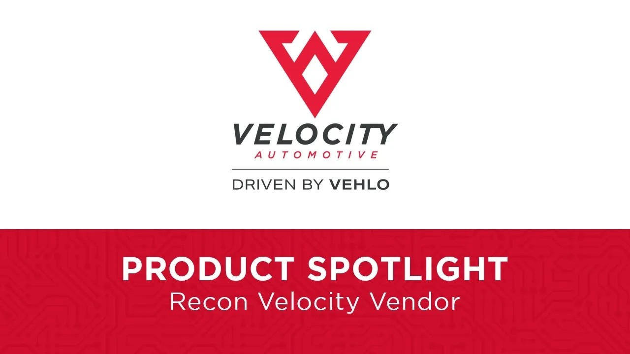 Recon Velocity Vendor Tool