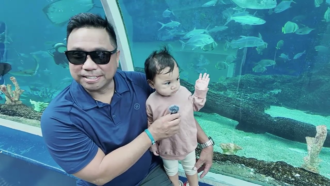 My Birthday at Ocean Park Cebu 🎂 | Ellie Sees Fish for the First Time 🐠