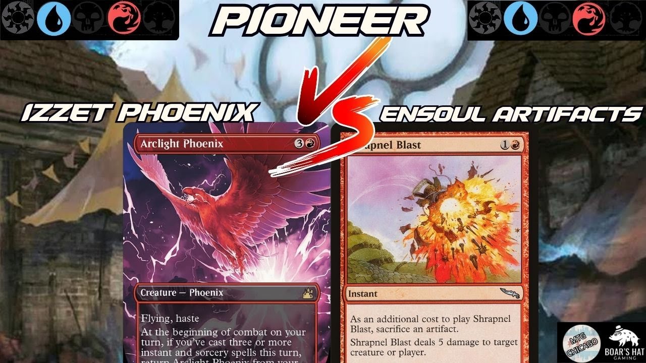 Izzet Phoenix VS Izzet Ensoul Artifacts [MTG Pioneer]