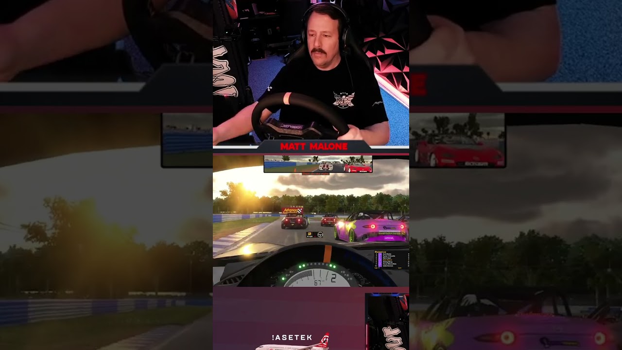 How to pick apples at SEBRING | #simracing #mattmalone