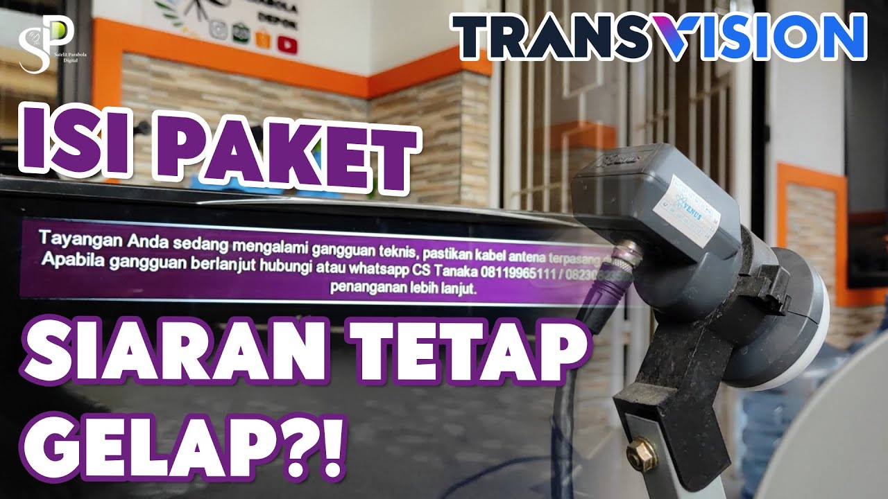 Sudah Isi Paket Transvision Nusantara HD Siaran Masih Gelap? | Solusi Agar Clink Lagi