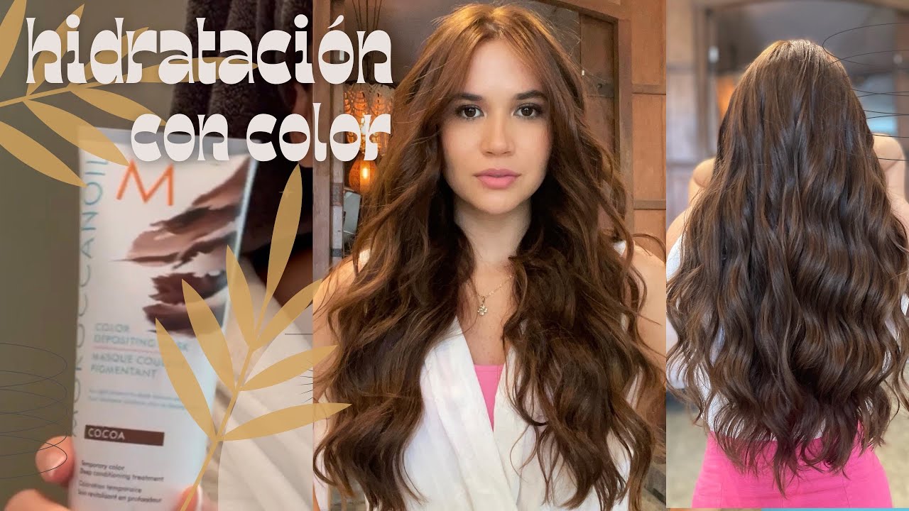 CÓMO USAR LA MASCARILLA DE COLOR PARA EL CABELLO MOROCCANOIL, HIDRATA Y TIÑE TU CABELLO SIN DAÑARLO.