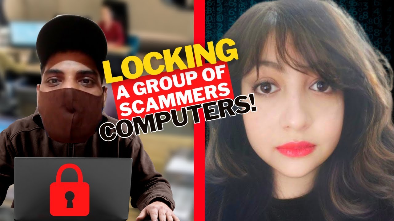 HACKER LOCKS SCAMMERS&rsquo; COMPUTERS
