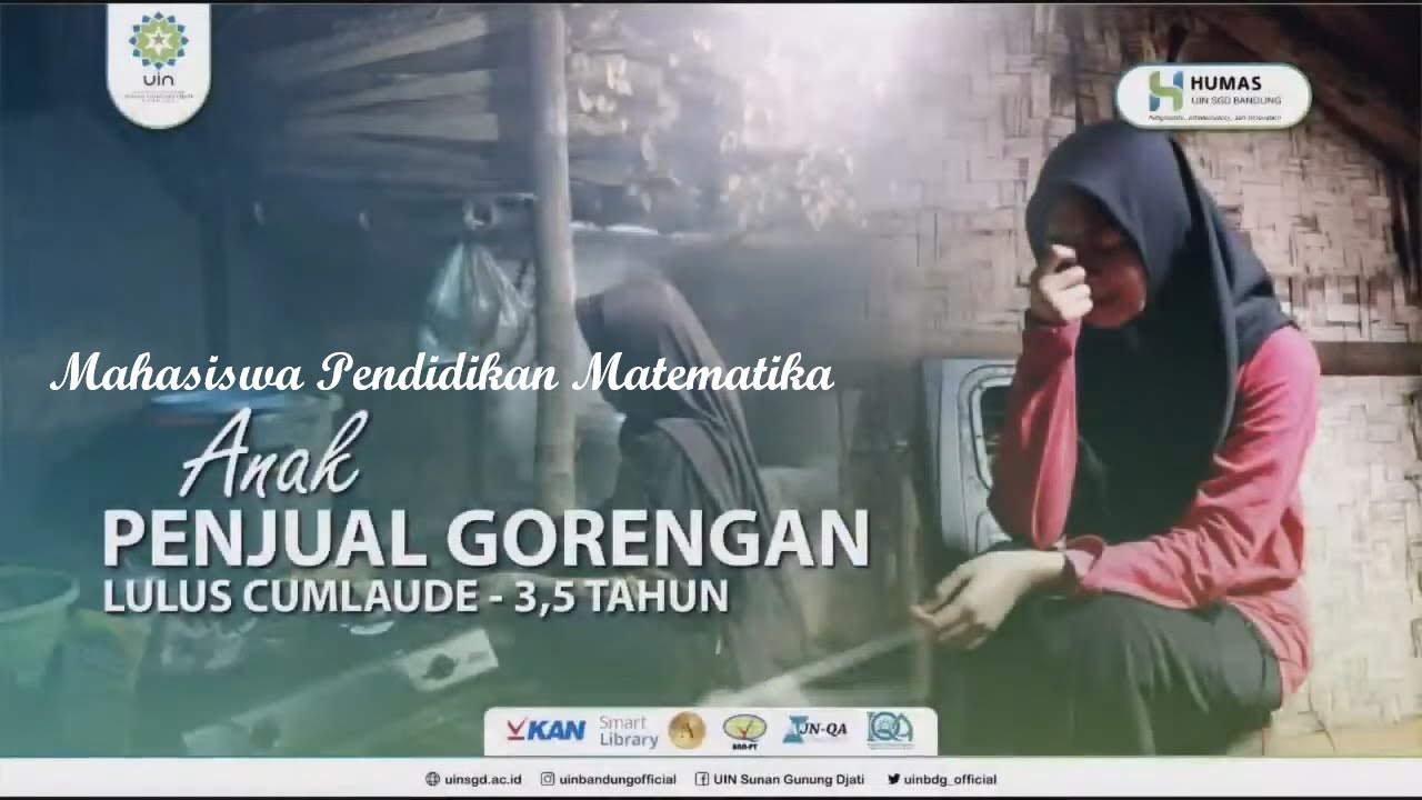 Mahasiswa Inspiratif dari Pendidikan Matematika pada Wisuda ke-78 UIN Sunan Gunung Djati Bandung