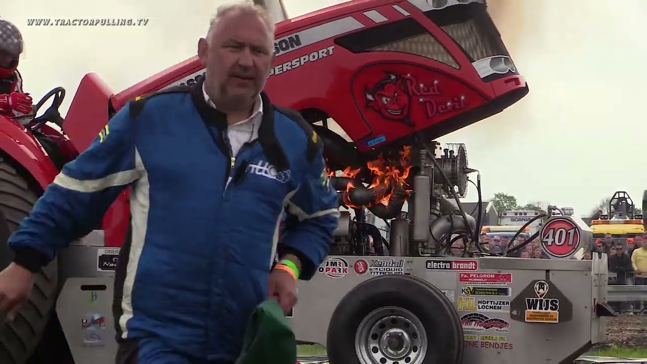 Tractorpulling TV - 4500kg Supersport Wekerom - 27 april 2023