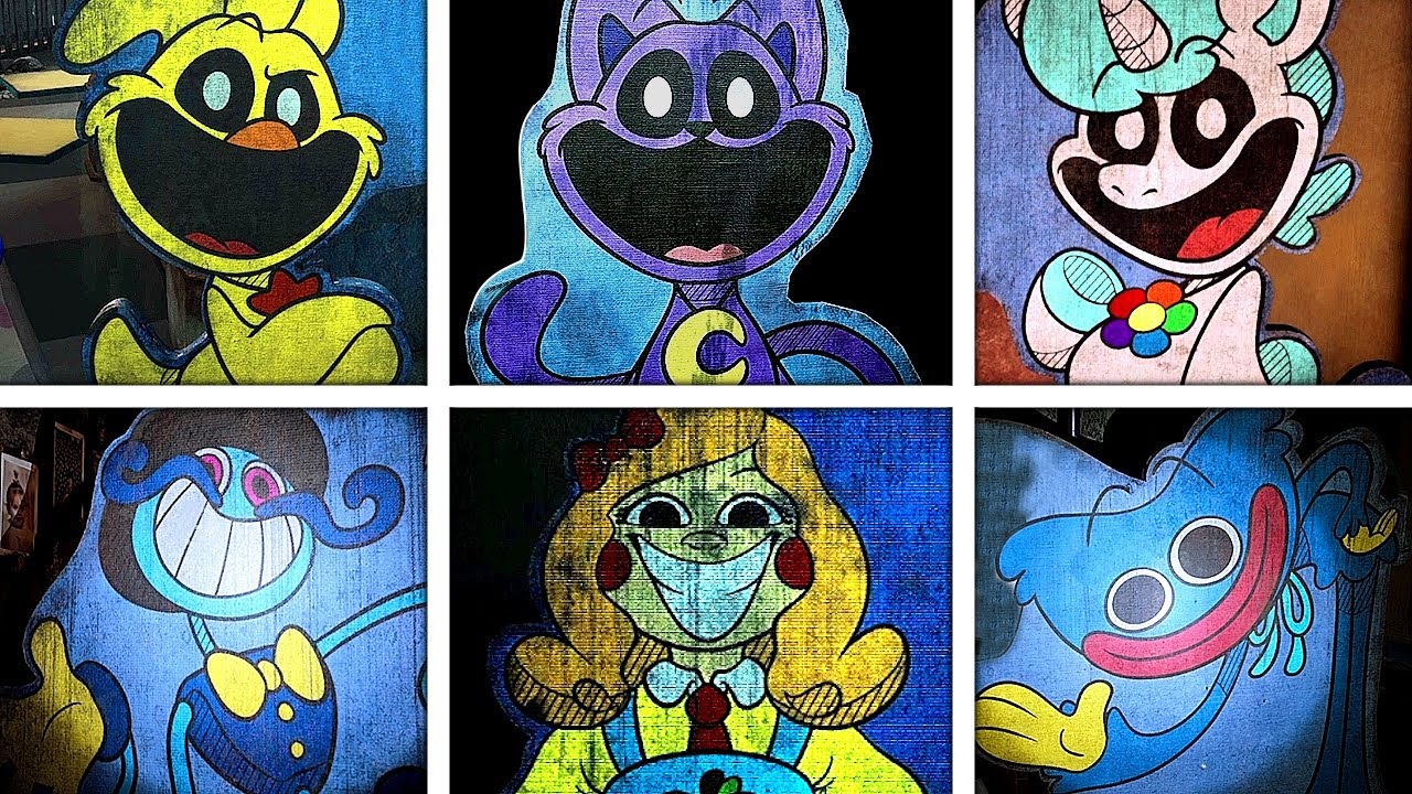 Poppy Playtime: Chapter 3 - ALL Cardboard Cutout Dialogues (Showcase)
