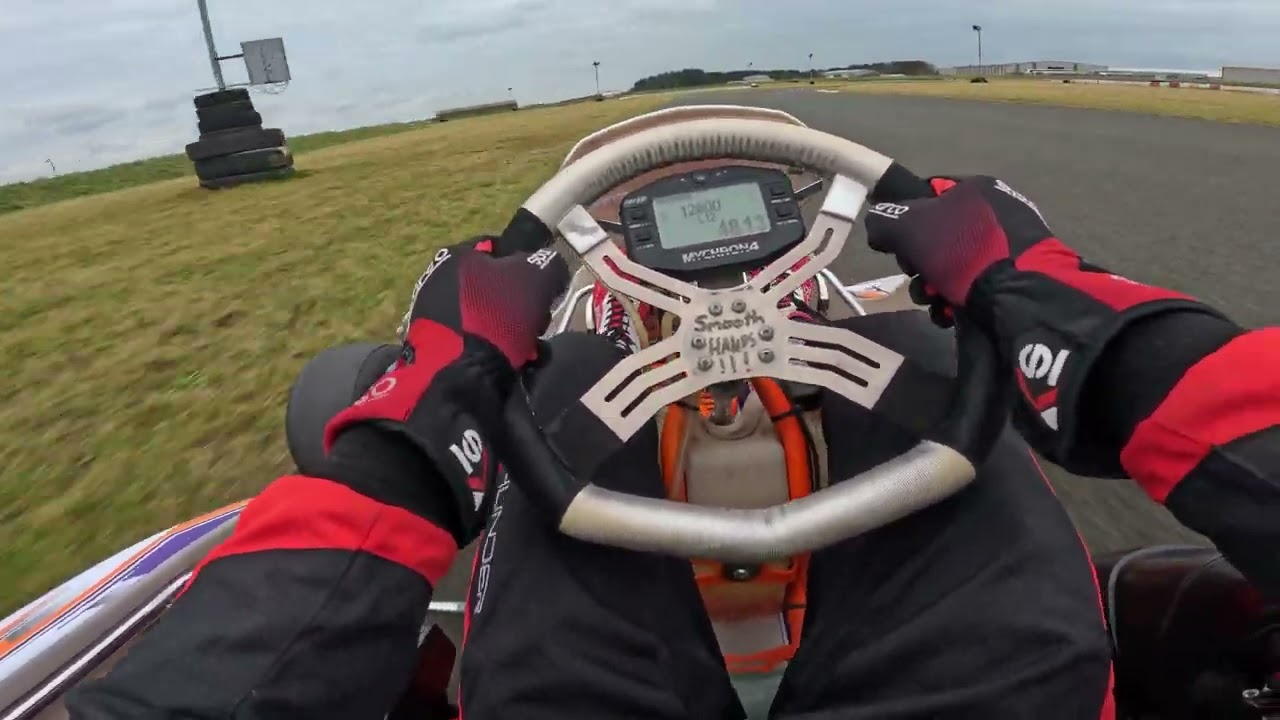 Cold Pre-Season 2025 Testing / Jurby Isle Of Man / Rio Osborne