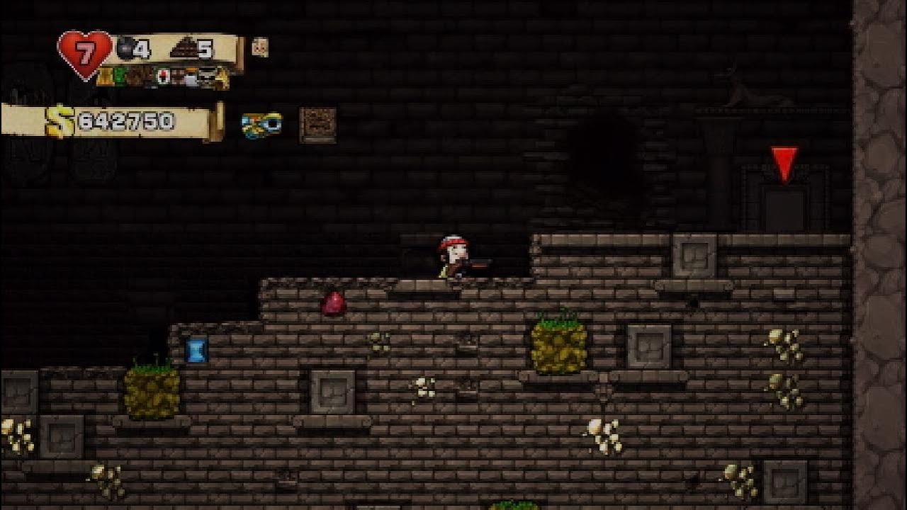Полное прохождение spelunky