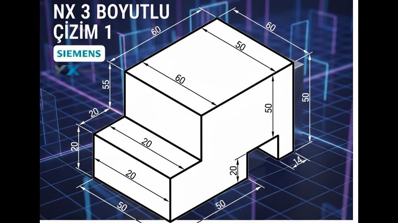 NX 3 BOYUTLU ÇİZİM 1