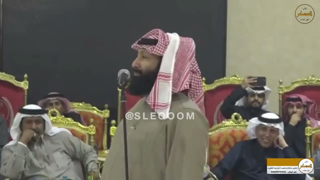 موال والشاعر الكويتي يتطاول على تركي ال الشيخ و فلاح القرقاح يتصدى له