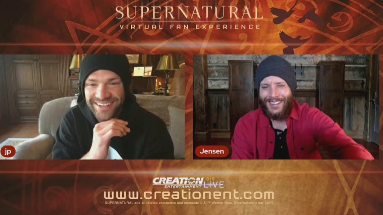 everytime Jared Padalecki laughed on the panel (07/03/2021)