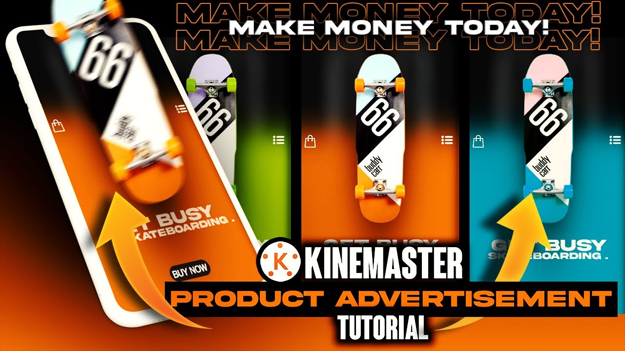 How to create an Advertisement video in KineMaster [Professional AD for Facebook Instagram]