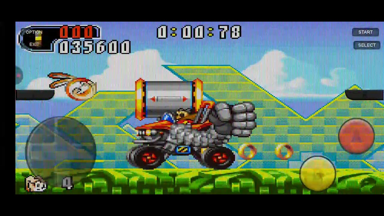 Играю в sonic advance 2 за cream часть 1