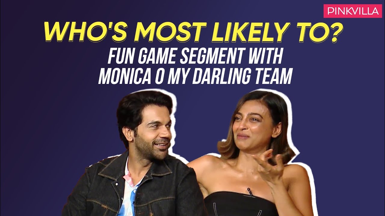'The Mischievous one on set..' | Rajkummar Rao and Radhika Apte reveal BTS of Monica, O My Darling