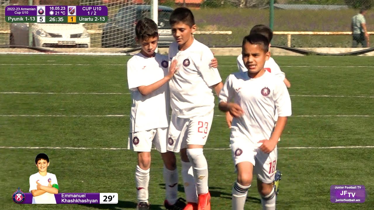Pyunik 1-13 (6-2) Urartu 2-13 (16.05.23) 2022-23 Armenian Cup U10, 1/2