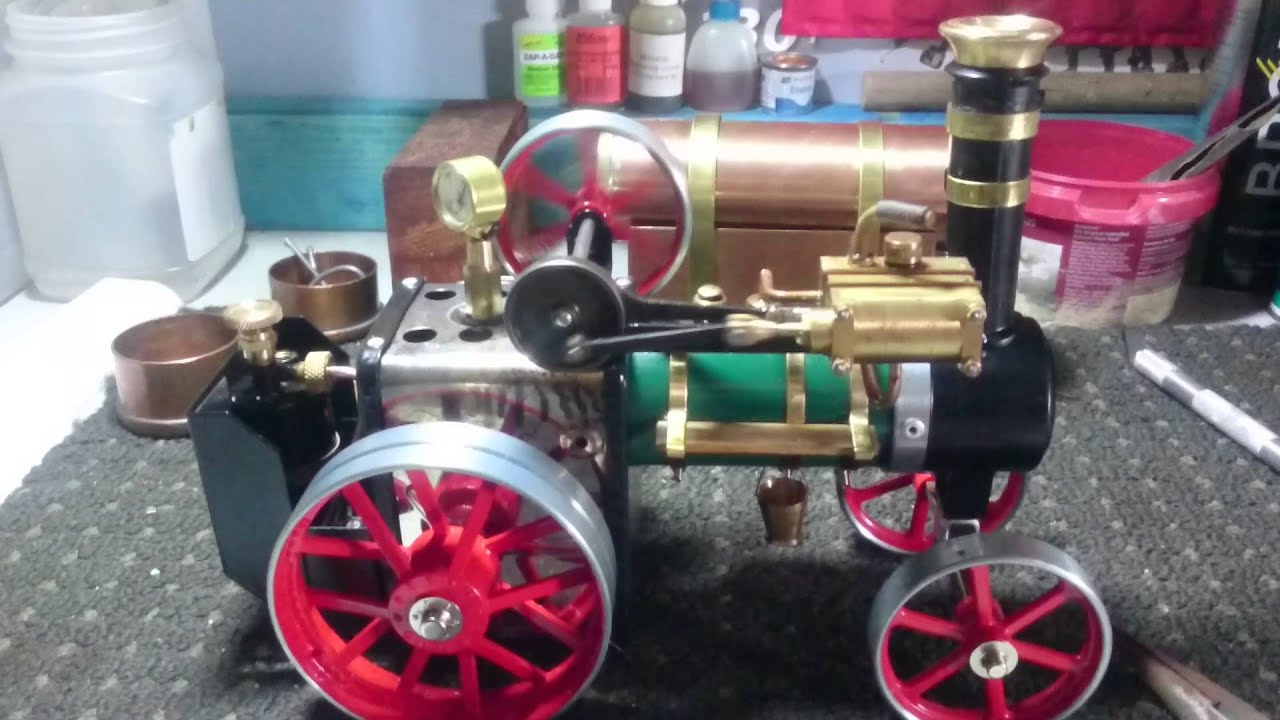 Mamod centurion with new Bix burner idles forever!!