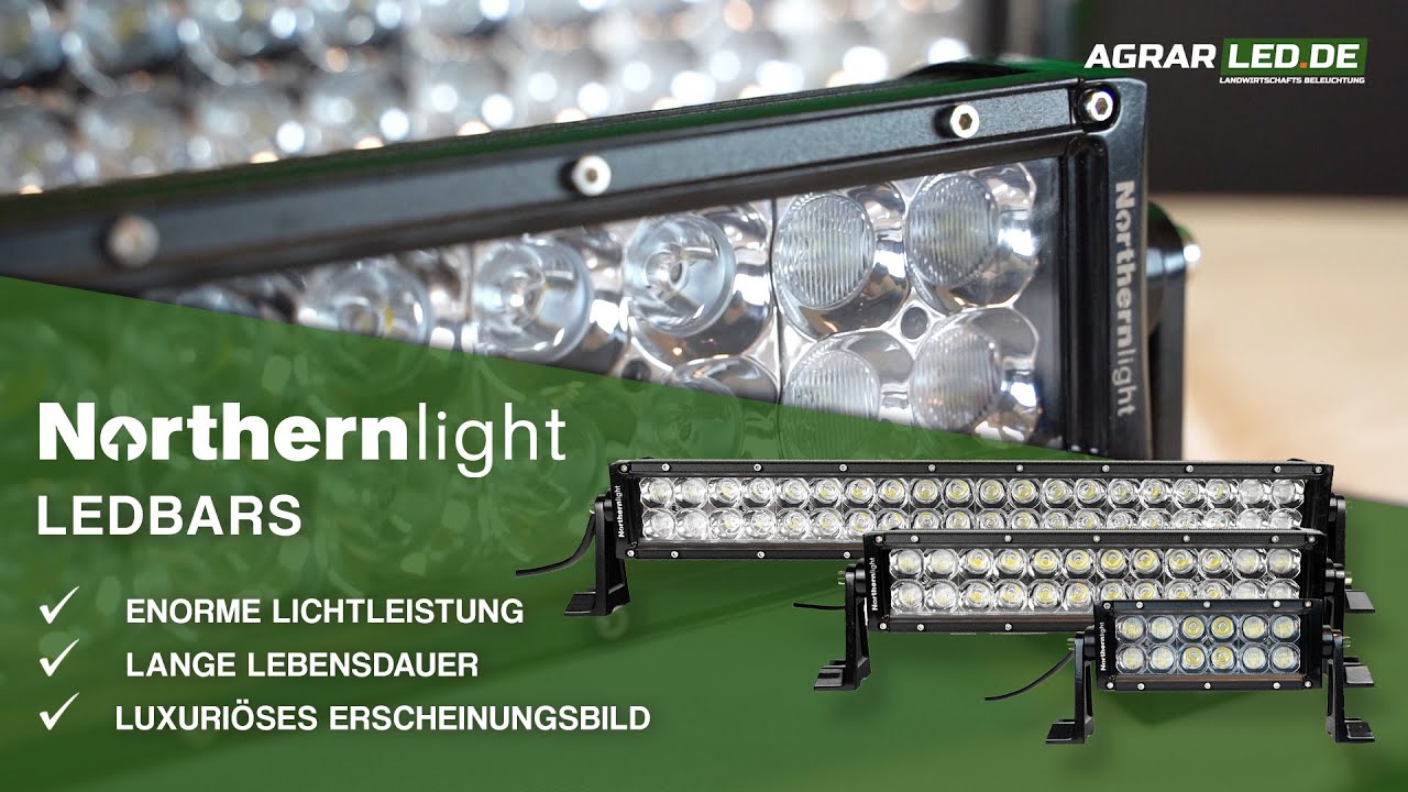 NORTHERNLIGHT LEDBARS - jetzt exklusiv erhältlich bei AgrarLED.de