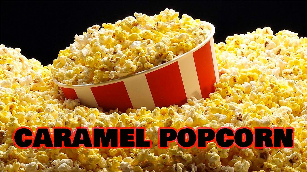 JUDA ZO'R CARAMEL POPCORN TAYYORLASH / POPCORN
