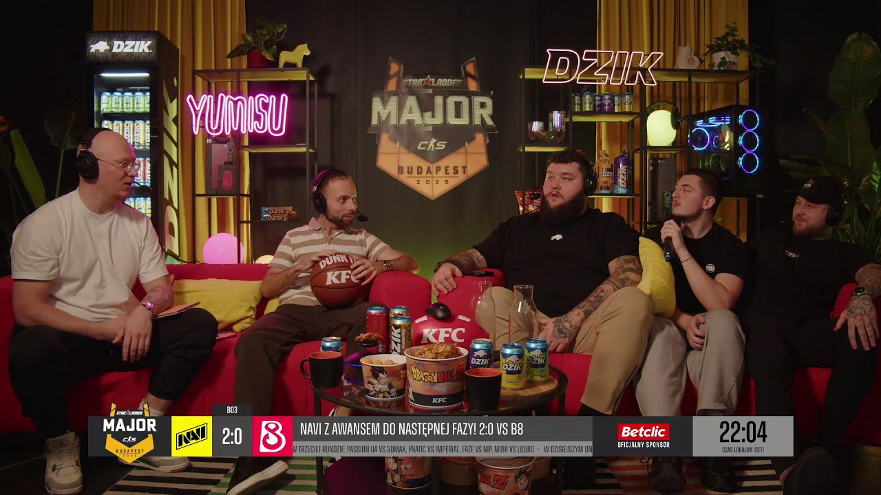 StarLadder Budapest Major 2025 Stream A | Faza 2 | Dzień 2