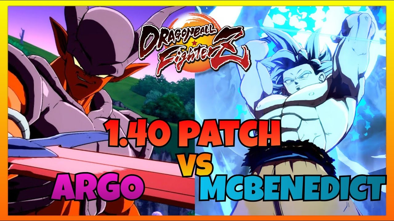 DBFZ 1.40 - ARGO vs MCBENEDICT gameplays (Ginyu, Baby 2, Janemba vs SSJ Vegeta, S Broly, UI Goku)