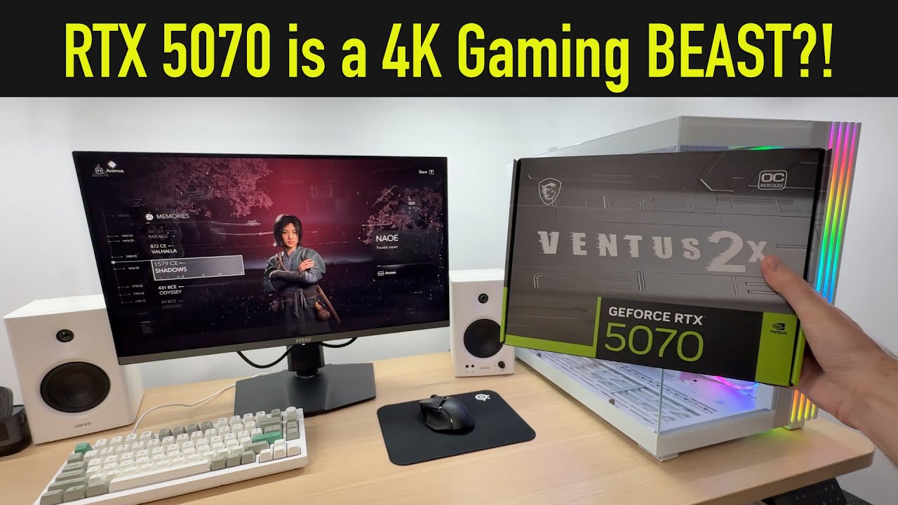 4K Gaming on the RTX 5070: Surprisingly Good?