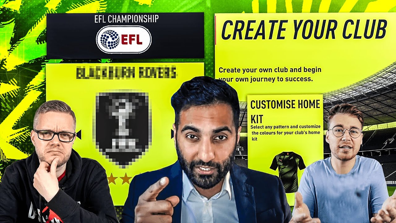 WELCOME TO OUR CLUB l FIFA 22 CREATE A CLUB CAREER MODE