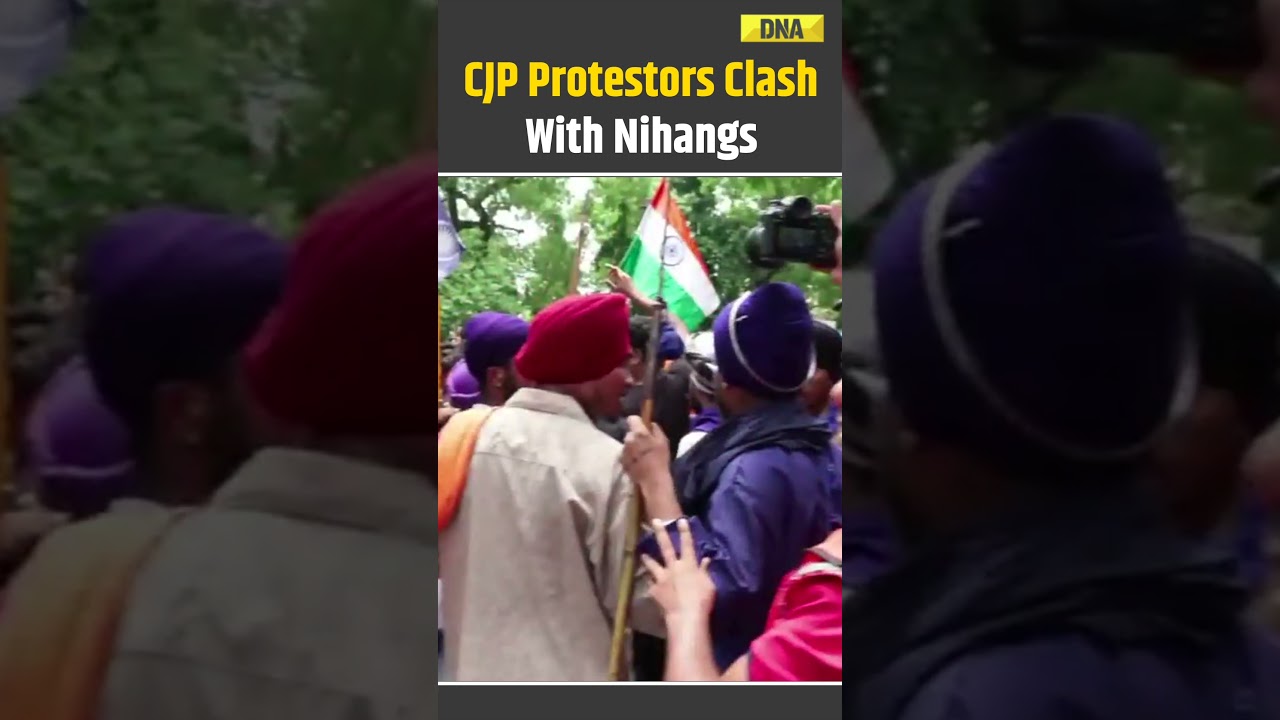 CJP Protest: CJP Protest Turns Violent At Jantar Mantar, Clash With Nihang Sikhs | Jantar Mantar