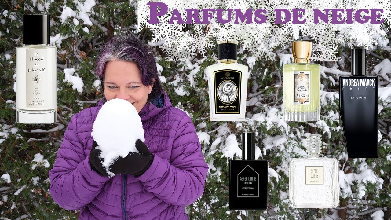 Parfums d'hiver et de neige! Isabelle Larignon, Serge Lutens, Goutal, Zoologist et Andrea Maack.