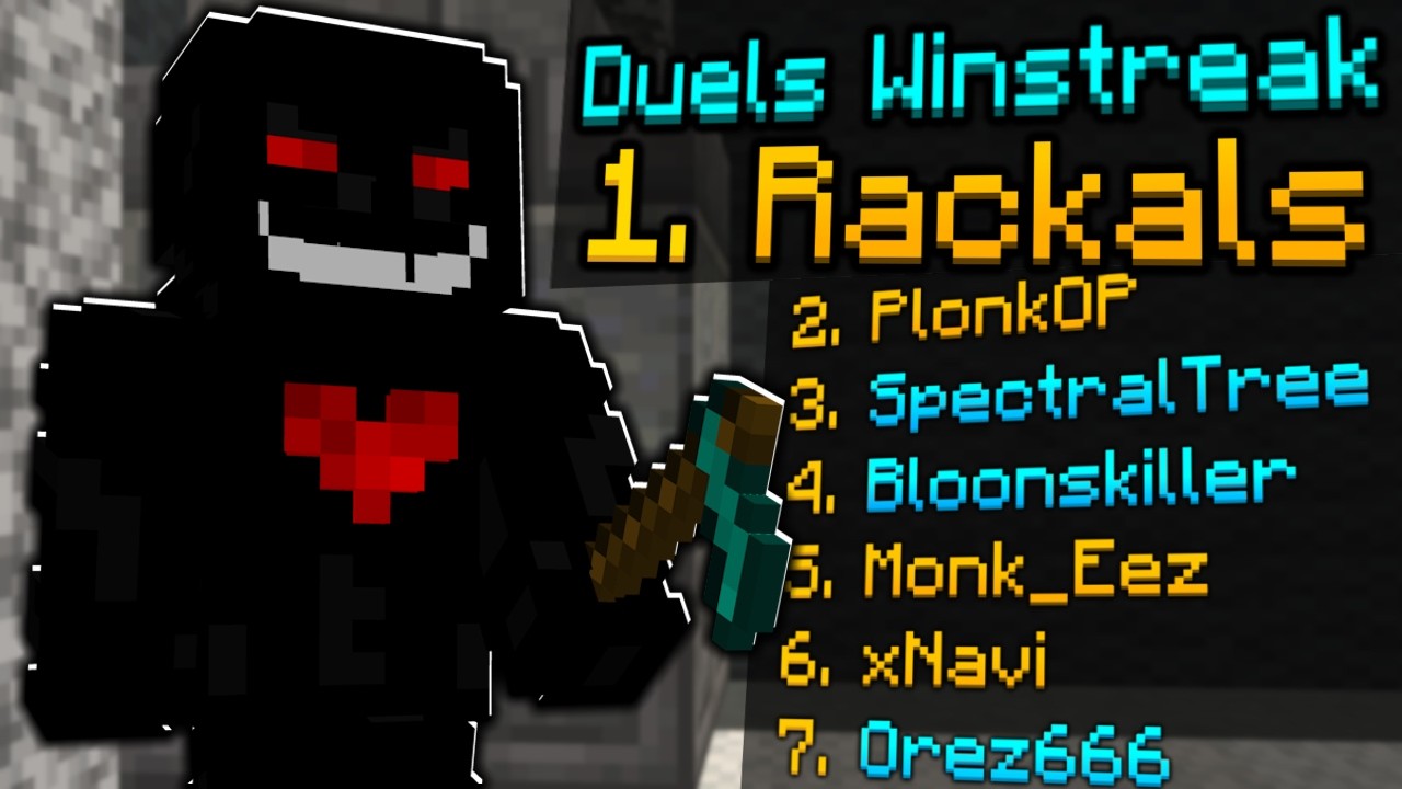 How I Got The #1 Hypixel Duels Winstreak