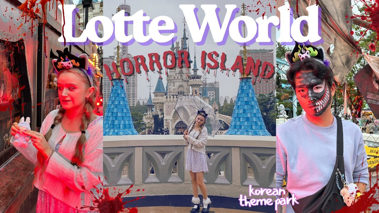 Spend the Day at LOTTE WORLD with us 🎃👻 halloween edition