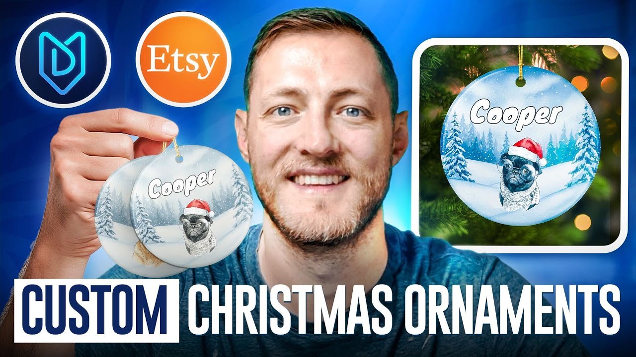 How I Sell Personalized Christmas Ornaments with AI (Etsy + MyDesigns Tutorial for Q4 2025)